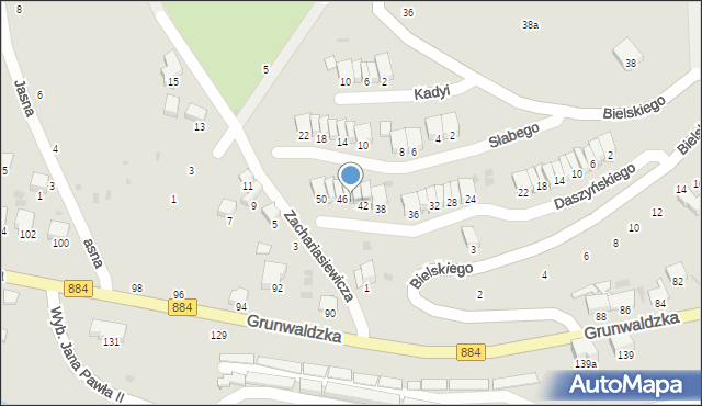 Przemyśl, Daszyńskiego Ignacego, 44, mapa Przemyśla