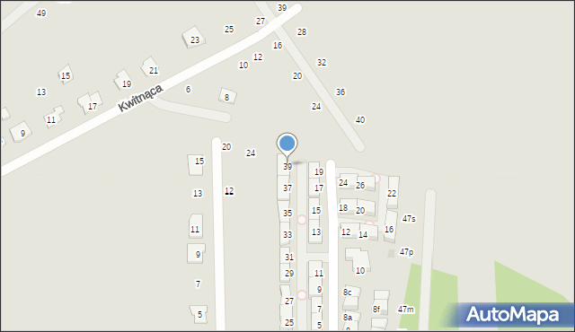 Radzymin, Dąbrowskiego Henryka, gen., 39, mapa Radzymin