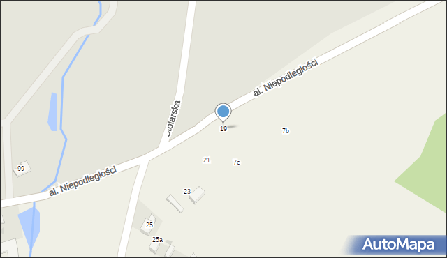 Sądrożyce, Dąbrowa, 19, mapa Sądrożyce