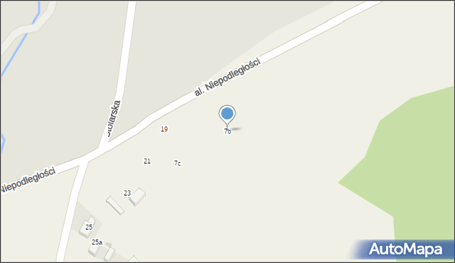 Sądrożyce, Dąbrowa, 7b, mapa Sądrożyce