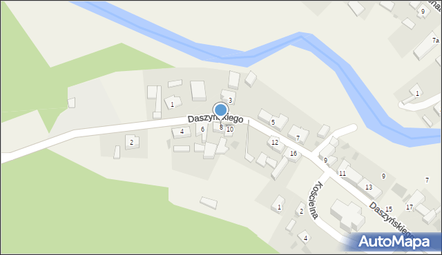 Smołdzino, Daszyńskiego Ignacego, 8, mapa Smołdzino
