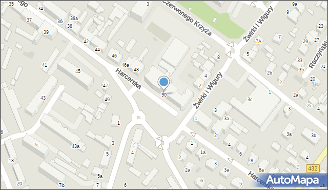 Środa Wielkopolska, Dąbrowskiego Henryka, gen., 50, mapa Środa Wielkopolska
