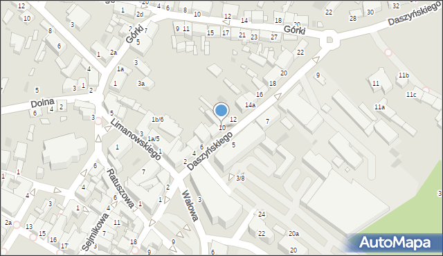 Środa Wielkopolska, Daszyńskiego Ignacego, 10, mapa Środa Wielkopolska