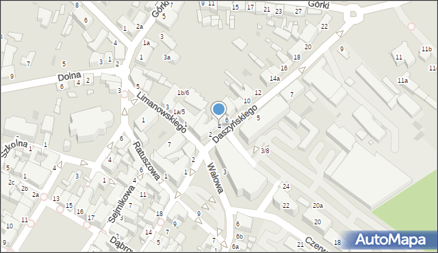 Środa Wielkopolska, Daszyńskiego Ignacego, 4, mapa Środa Wielkopolska