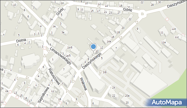 Środa Wielkopolska, Daszyńskiego Ignacego, 8, mapa Środa Wielkopolska