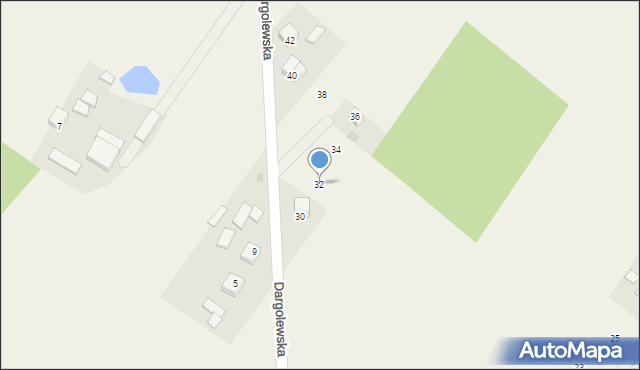 Strzepcz, Dargolewska, 32, mapa Strzepcz