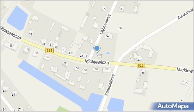 Stupsk, Dąbrowskiej Marii, 2, mapa Stupsk