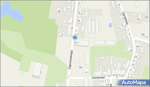 Sułów, Dąbrowskiego Jarosława, gen., 2, mapa Sułów