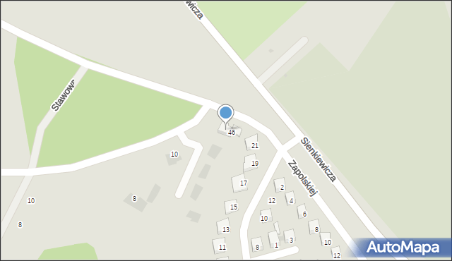 Świecie, Dąbrowskiej Marii, 23, mapa Świecie