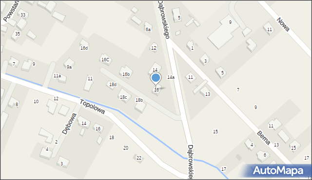 Święta Katarzyna, Dąbrowskiego, gen., 16, mapa Święta Katarzyna
