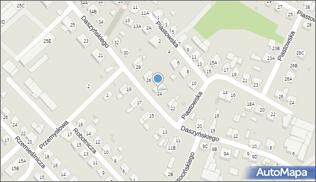 Syców, Daszyńskiego Ignacego, 24A, mapa Syców
