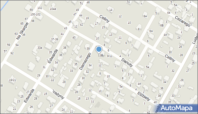 Tomaszów Mazowiecki, Danuty, 11, mapa Tomaszów Mazowiecki