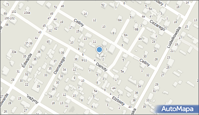 Tomaszów Mazowiecki, Danuty, 4/6, mapa Tomaszów Mazowiecki