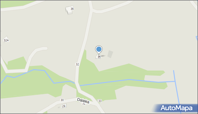 Tuchów, Daleka, 35, mapa Tuchów