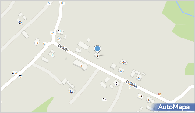 Tuchów, Daleka, 4, mapa Tuchów