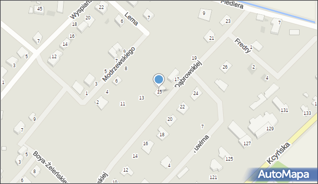 Wągrowiec, Dąbrowskiej Marii, 15, mapa Wągrowiec