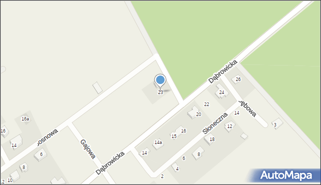 Walidrogi, Dąbrowicka, 23, mapa Walidrogi