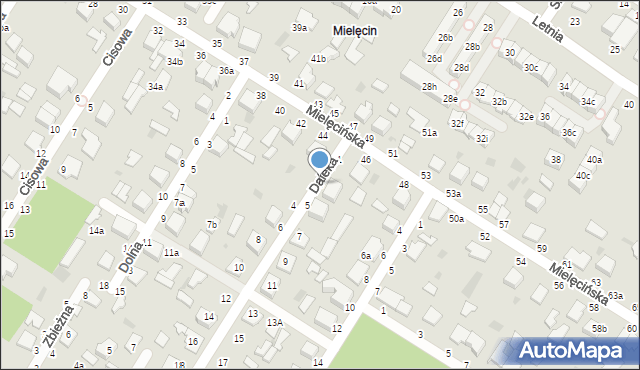 Włocławek, Daleka, 3, mapa Włocławka