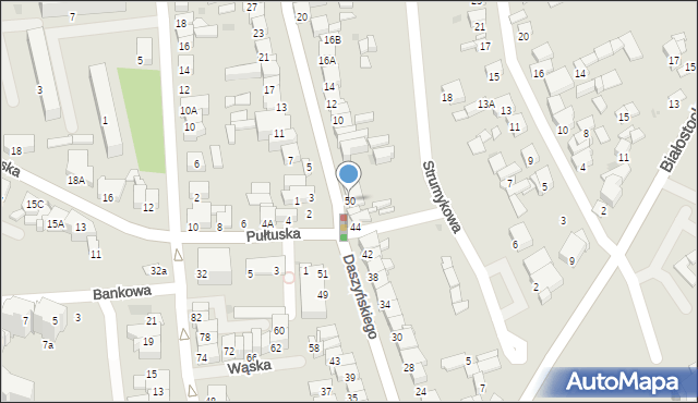 Wyszków, Daszyńskiego Ignacego, 50, mapa Wyszków