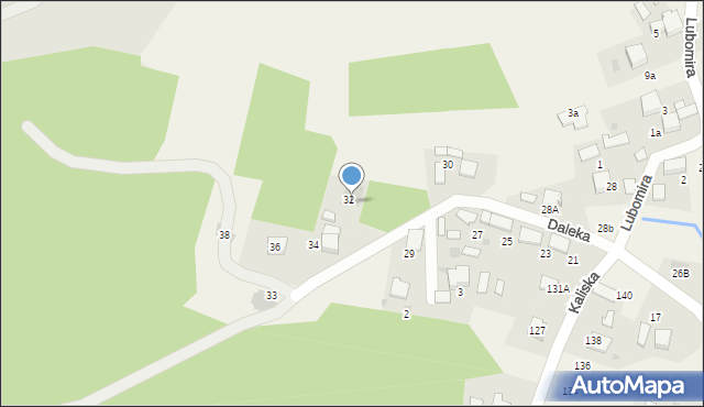 Żarki, Daleka, 34A, mapa Żarki