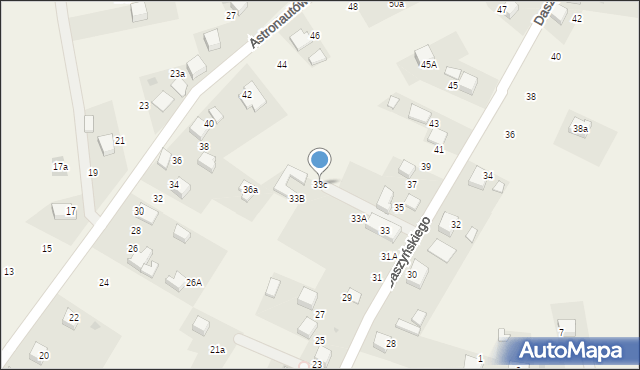 Żarki, Daszyńskiego Ignacego, 33c, mapa Żarki