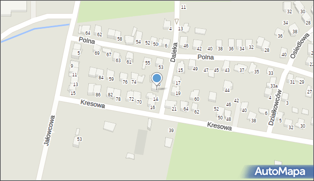 Zawiercie, Daleka, 12, mapa Zawiercie