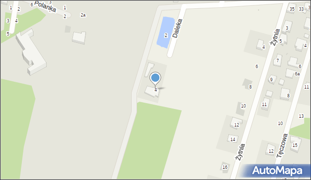 Zduny, Daleka, 4, mapa Zduny