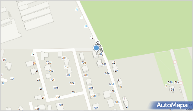 Zgierz, Daleka, 13, mapa Zgierz