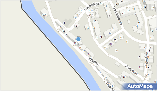 Zgorzelec, Daszyńskiego Ignacego, 17, mapa Zgorzelec