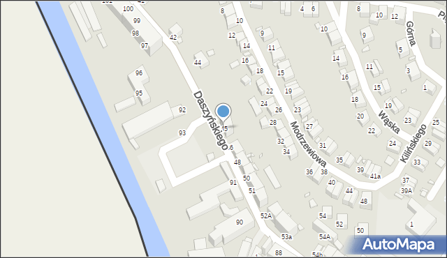 Zgorzelec, Daszyńskiego Ignacego, 45, mapa Zgorzelec