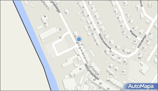 Zgorzelec, Daszyńskiego Ignacego, 47, mapa Zgorzelec