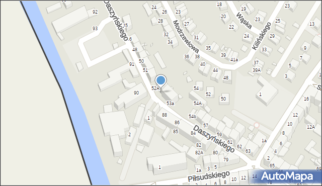 Zgorzelec, Daszyńskiego Ignacego, 53, mapa Zgorzelec