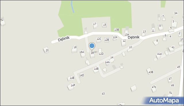 Bochnia, Dębnik, 16, mapa Bochni