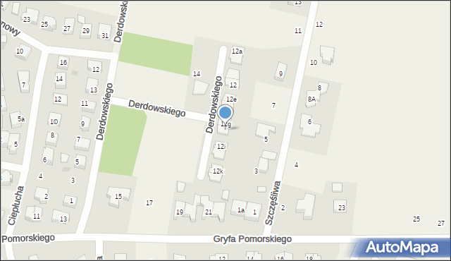 Bojano, Derdowskiego Jana Hieronima, 12h, mapa Bojano