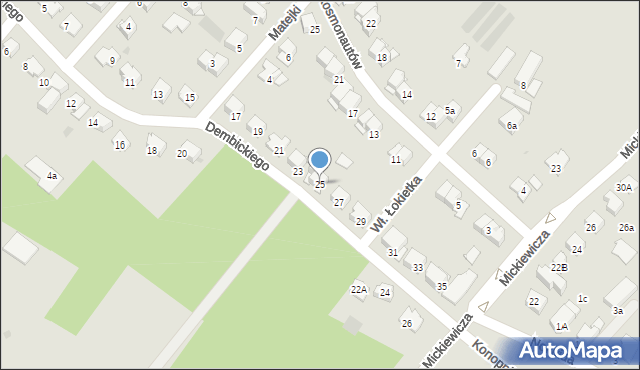 Ciechocinek, Dembickiego Józefa, 25, mapa Ciechocinek