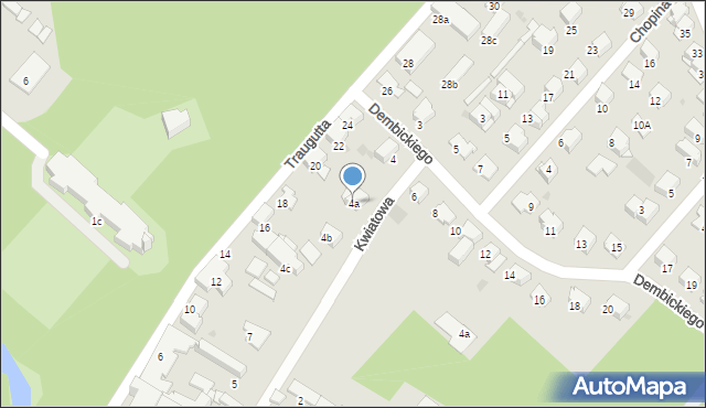 Ciechocinek, Dembickiego Józefa, 4a, mapa Ciechocinek