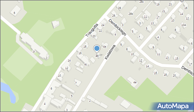 Ciechocinek, Dembickiego Józefa, 4b, mapa Ciechocinek