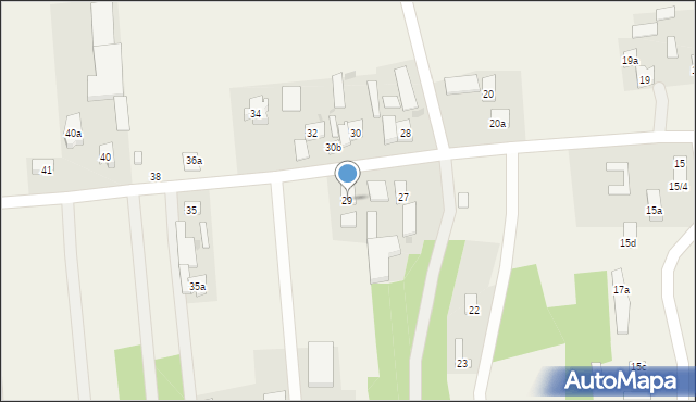 Dębe, Dębe, 29, mapa Dębe