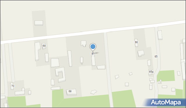 Dębe, Dębe, 67, mapa Dębe