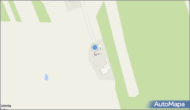 Dębe, Dębe, 5a, mapa Dębe