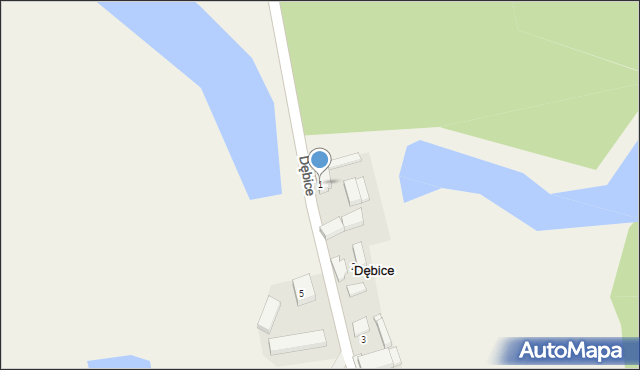 Dębice, Dębice, 1, mapa Dębice