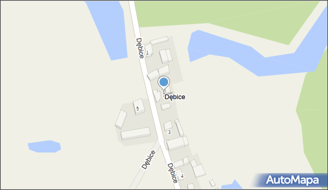 Dębice, Dębice, 2, mapa Dębice