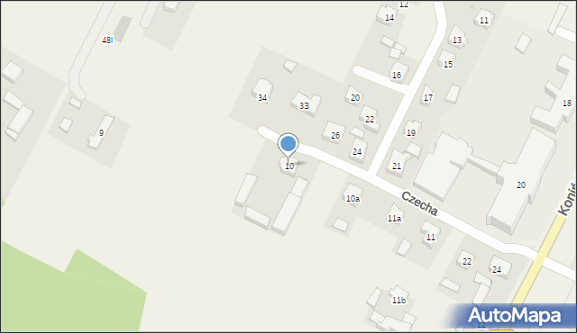 Dębicz, Dębicz, 10, mapa Dębicz