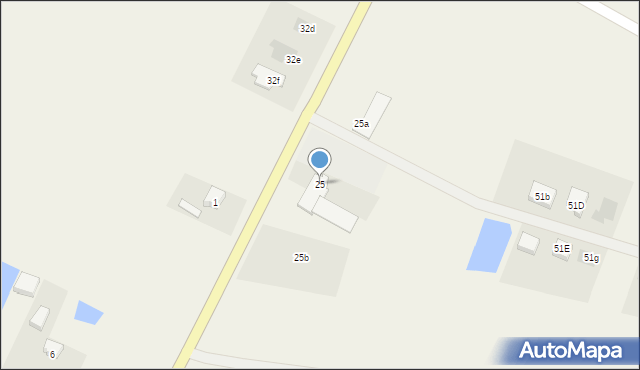 Dębicz, Dębicz, 25, mapa Dębicz