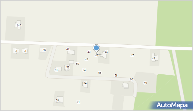 Dębiczek, Dębiczek, 46, mapa Dębiczek