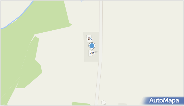 Dębiec, Dębiec, 25d, mapa Dębiec