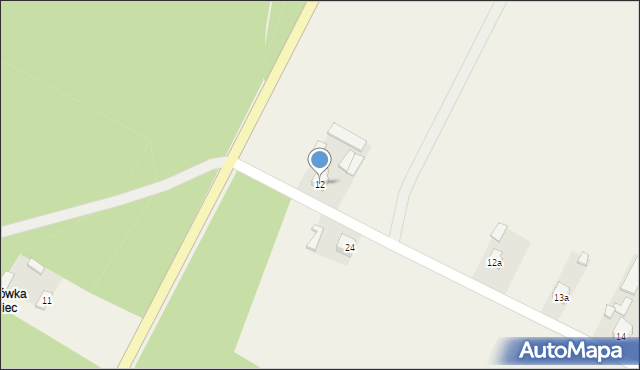 Dębiec, Dębiec, 12, mapa Dębiec