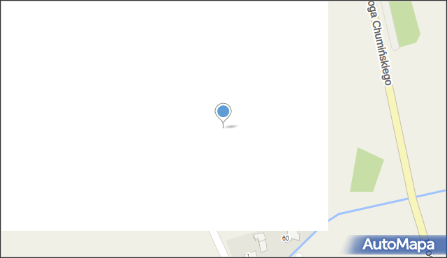 Dębina Łętowska, Dębina Łętowska, 3a, mapa Dębina Łętowska