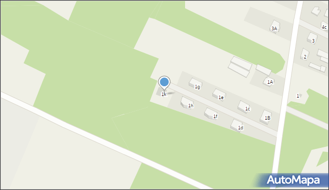 Dębinki, Dębinki, 1k, mapa Dębinki