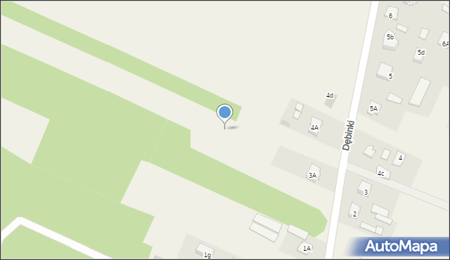 Dębinki, Dębinki, 3b, mapa Dębinki